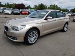 Salvage cars for sale from Copart Woodburn, OR: 2011 BMW 535 Xigt