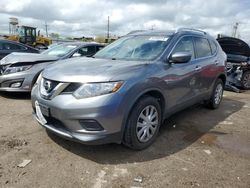 Salvage cars for sale at Dyer, IN auction: 2016 Nissan Rogue S