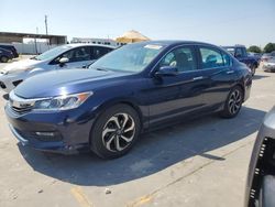 Honda salvage cars for sale: 2016 Honda Accord EXL