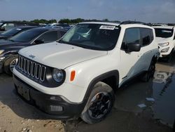 Salvage cars for sale at Grand Prairie, TX auction: 2017 Jeep Renegade Sport