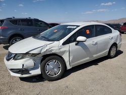 Salvage cars for sale at North Las Vegas, NV auction: 2015 Honda Civic HF
