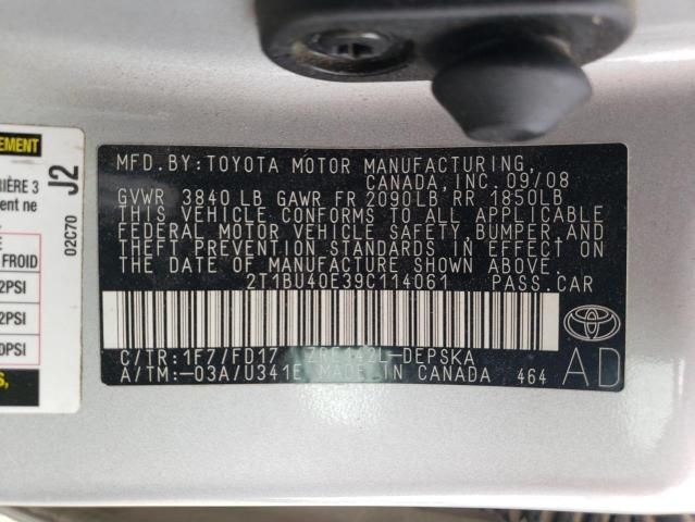 2009 Toyota Corolla Base