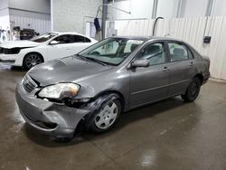 Salvage cars for sale from Copart Ham Lake, MN: 2006 Toyota Corolla CE