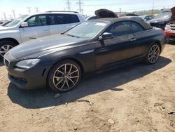 Salvage cars for sale from Copart Elgin, IL: 2016 BMW 650 XI