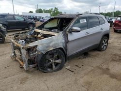 Salvage cars for sale at Woodhaven, MI auction: 2020 Jeep Cherokee Limited