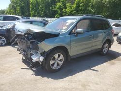 Salvage cars for sale at Glassboro, NJ auction: 2015 Subaru Forester 2.5I Premium