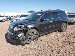 Salvage cars for sale from Copart Phoenix, AZ: 2012 GMC Acadia Denali