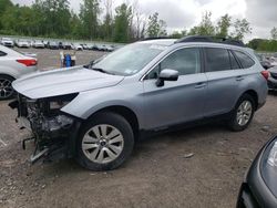 Salvage cars for sale from Copart Leroy, NY: 2015 Subaru Outback 2.5I Premium