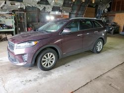 KIA salvage cars for sale: 2019 KIA Sorento L