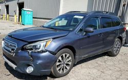 Salvage cars for sale from Copart West Mifflin, PA: 2017 Subaru Outback 2.5I Limited