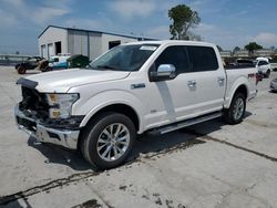 Salvage cars for sale at Tulsa, OK auction: 2017 Ford F150 Supercrew