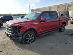 Salvage cars for sale from Copart Fredericksburg, VA: 2015 Ford F150 Supercrew