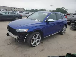 Salvage cars for sale at Wilmer, TX auction: 2022 Audi SQ5 Premium Plus