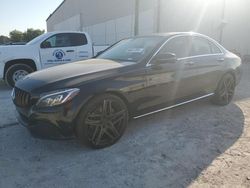 Salvage cars for sale at Apopka, FL auction: 2016 Mercedes-Benz C300