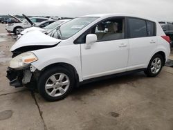 Salvage cars for sale at Grand Prairie, TX auction: 2009 Nissan Versa S