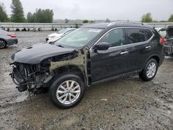 Salvage cars for sale from Copart Arlington, WA: 2017 Nissan Rogue SV