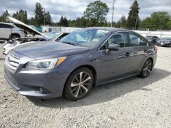 Salvage cars for sale at Graham, WA auction: 2015 Subaru Legacy 2.5I Limited