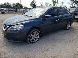 Salvage cars for sale from Copart Riverview, FL: 2016 Nissan Sentra S