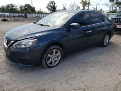 Salvage cars for sale at Riverview, FL auction: 2016 Nissan Sentra S