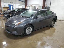 Salvage cars for sale at West Mifflin, PA auction: 2018 Toyota Prius