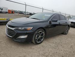Salvage cars for sale from Copart Houston, TX: 2019 Chevrolet Malibu RS