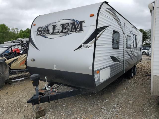 2014 Salem Travel Trailer