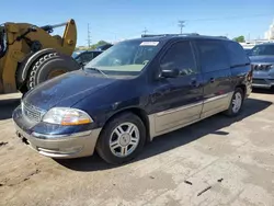 Salvage cars for sale at Dyer, IN auction: 2003 Ford Windstar SEL