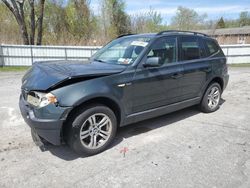 Salvage cars for sale from Copart Albany, NY: 2004 BMW X3 3.0I