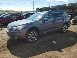 Salvage cars for sale at Colorado Springs, CO auction: 2017 Subaru Outback 3.6R Limited
