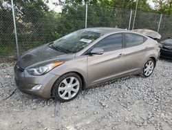 Salvage cars for sale at Cicero, IN auction: 2013 Hyundai Elantra GLS