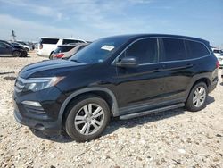 Salvage cars for sale from Copart Haslet, TX: 2018 Honda Pilot LX