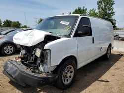 Salvage cars for sale from Copart Elgin, IL: 2011 Chevrolet Express G1500