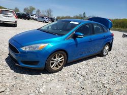 Salvage cars for sale at West Warren, MA auction: 2016 Ford Focus SE