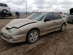 Salvage cars for sale at Greenwood, NE auction: 2002 Pontiac Sunfire SE