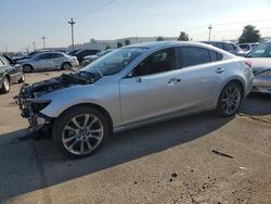 Mazda 6 Grand Touring salvage cars for sale: 2016 Mazda 6 Grand Touring