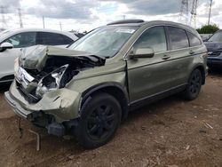 Salvage cars for sale at Elgin, IL auction: 2008 Honda CR-V EXL