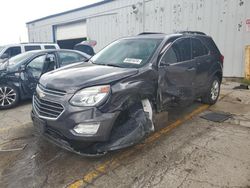 Vehiculos salvage en venta de Copart Chicago Heights, IL: 2016 Chevrolet Equinox LT