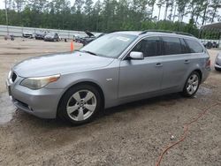 Salvage cars for sale from Copart Harleyville, SC: 2007 BMW 530 XIT