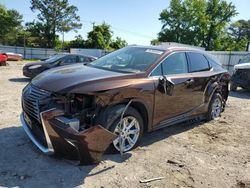 Salvage cars for sale at Hampton, VA auction: 2017 Lexus RX 350 Base
