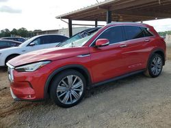 Salvage cars for sale at Tanner, AL auction: 2021 Infiniti QX50 Essential