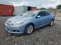 Salvage cars for sale at Homestead, FL auction: 2013 Chevrolet Malibu LTZ