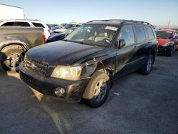Salvage cars for sale from Copart Tucson, AZ: 2007 Toyota Highlander Sport