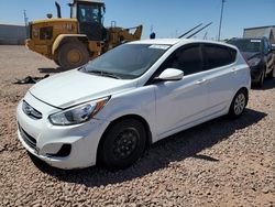 Hyundai Accent SE salvage cars for sale: 2016 Hyundai Accent SE