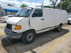 Dodge salvage cars for sale: 2002 Dodge RAM Van B2500