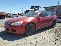 Salvage cars for sale at Eugene, OR auction: 2007 Honda Accord SE