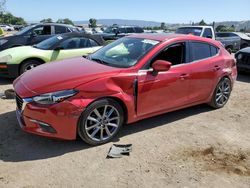 Mazda salvage cars for sale: 2018 Mazda 3 Grand Touring