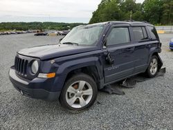 Salvage cars for sale from Copart Concord, NC: 2016 Jeep Patriot Latitude