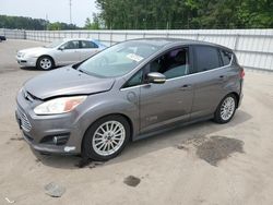 Salvage cars for sale at Dunn, NC auction: 2014 Ford C-MAX Premium