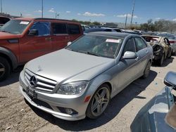 Salvage vehicles for parts for sale at auction: 2009 Mercedes-Benz C300