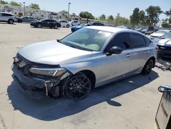 Salvage cars for sale from Copart Sacramento, CA: 2023 Honda Civic Sport